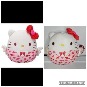 New Squishmallows Sanrio Hello Kitty Valentines Day Arrow Hearts Cupid Plush 8"
